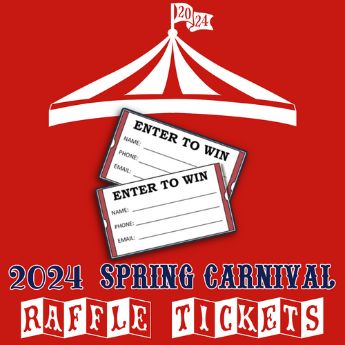 2024 Carnival Raffle Tickets — $3 and $25