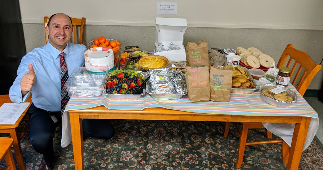 Teachers' Breakfast Donation — Upper School